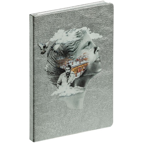 Блокнот «Подруга Питер», серебристый фото 4 Блокнот «Подруга Питер», серебристый фото 4