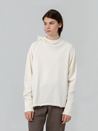 Худи унисекс Vozduh 1.0, белое Худи унисекс Vozduh 1.0, белое