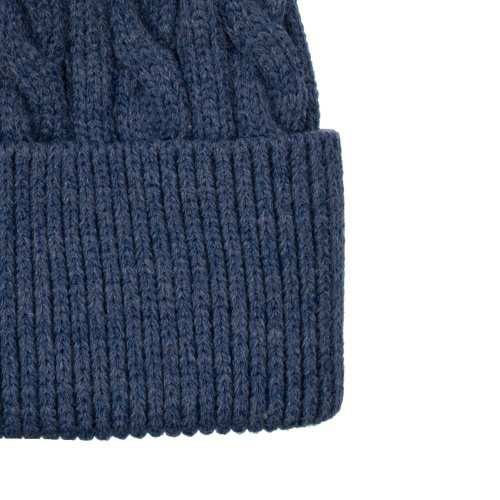 Шапка Heat Trick, синий меланж фото 4 Шапка Heat Trick, синий меланж фото 4