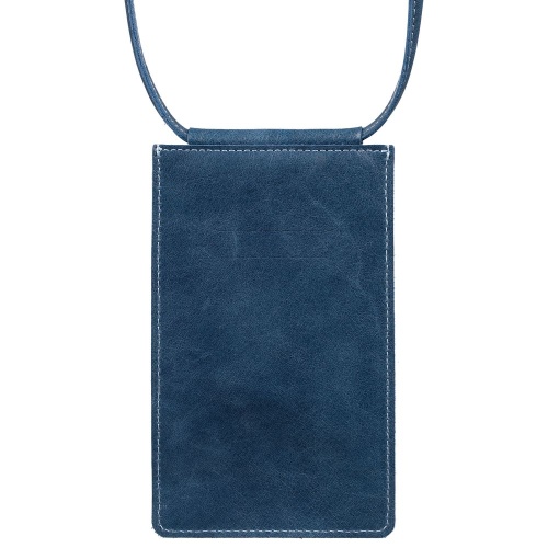 Сумочка для телефона Apache, синяя фото 4