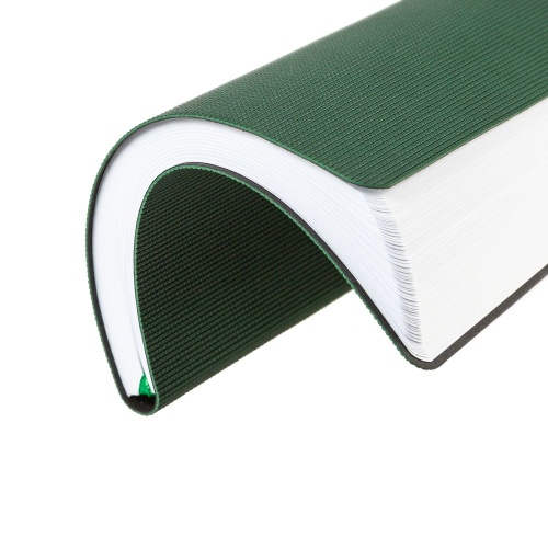 Ежедневник Knit, недатированный, зеленый фото 3 Ежедневник Knit, недатированный, зеленый фото 3