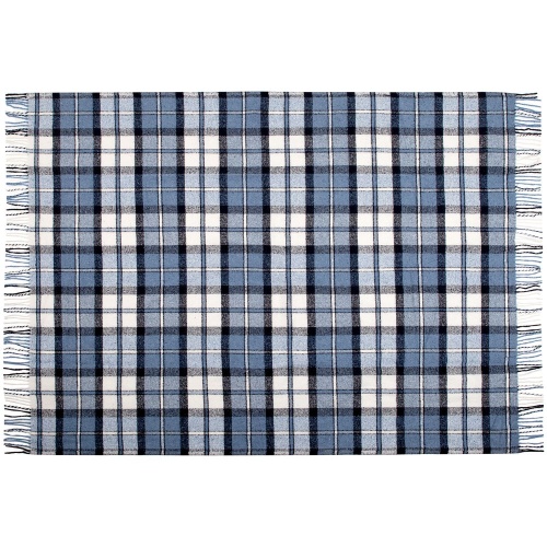 Плед Dublin, сине-голубой фото 5