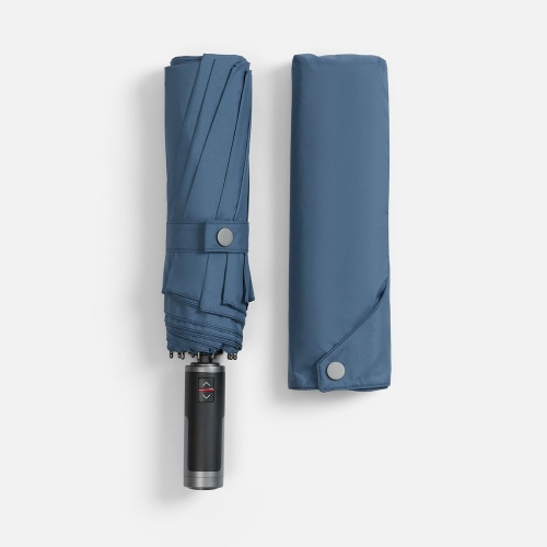 Зонт складной Regenfall, темно-синий фото 5 Зонт складной Regenfall, темно-синий фото 5