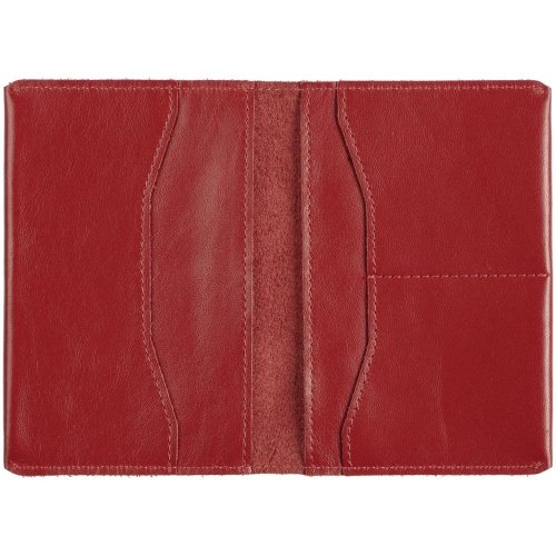 Обложка для паспорта Apache, красная фото 3