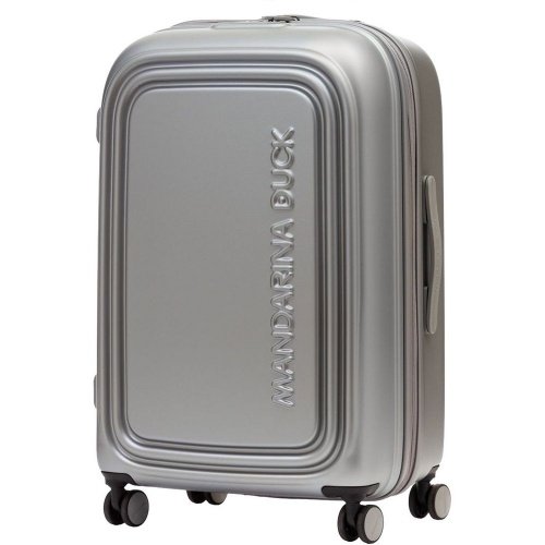 Чемодан Logoduck M, серебристый фото 2 Чемодан Logoduck M, серебристый фото 2