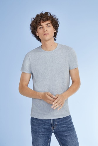 Футболка мужская Regent Fit 150, пыльно-розовая фото 7