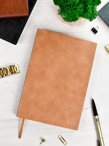 Ежедневник Martos, недатированный, коричневый фото 3