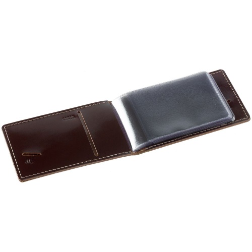 Футляр для визиток Handshake, коричневый фото 3