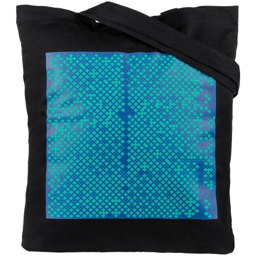 Холщовая сумка Big Data, черная Холщовая сумка Big Data, черная