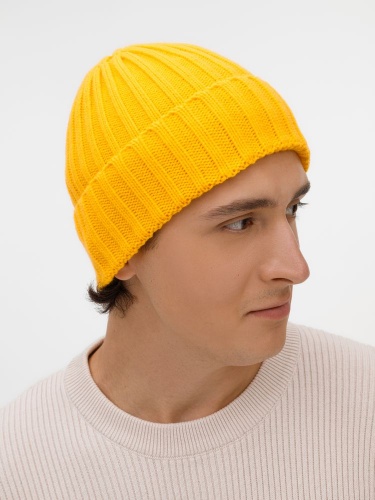 Шапка Faculty, желтая фото 3