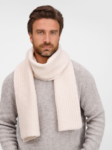 Шарф Frissonelle, жемчужно-белый фото 3