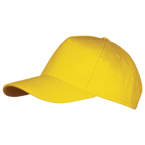 Бейсболка Long Beach, желтая Бейсболка Long Beach, желтая
