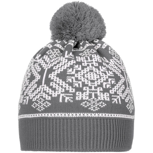 Шапка Onego, серая фото 3 Шапка Onego, серая фото 3