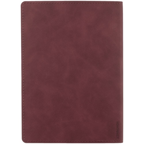 Ежедневник Urban, недатированный, бордовый фото 3