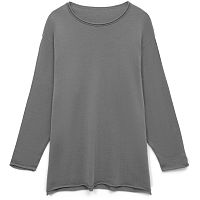 Лонгслив унисекс Siluetti Fuori, серый