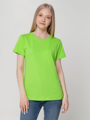 Футболка женская T-bolka Lady, зеленое яблоко фото 6