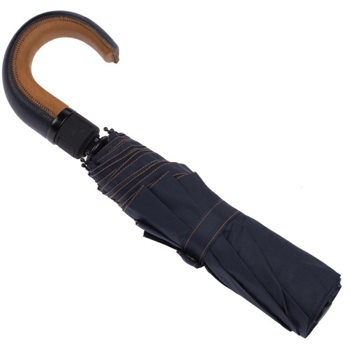 Складной зонт Palermo, темно-синий фото 3 Складной зонт Palermo, темно-синий фото 3