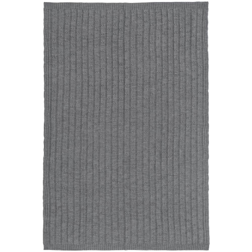 Плед Trenza, серый фото 5