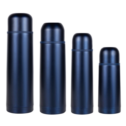 Термос Relaxika 750, темно-синий фото 3