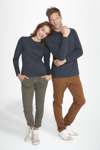 Футболка с длинным рукавом Imperial LSL Women, серый меланж фото 6 Футболка с длинным рукавом Imperial LSL Women, серый меланж фото 6