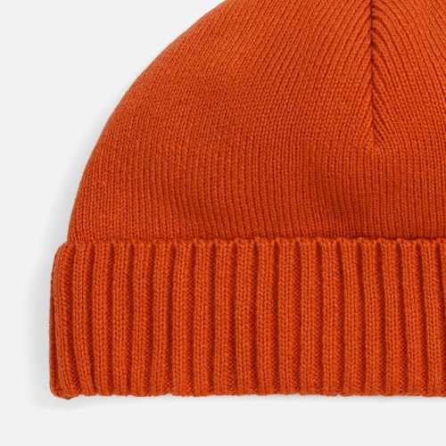 Шапка ComFleece, темно-оранжевая (кирпичная) фото 2