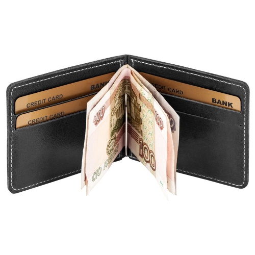 Зажим для купюр Apache, черный фото 7