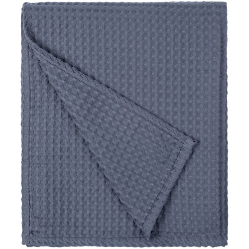 Плед Boho, темно-синий (графит) Плед Boho, темно-синий (графит)