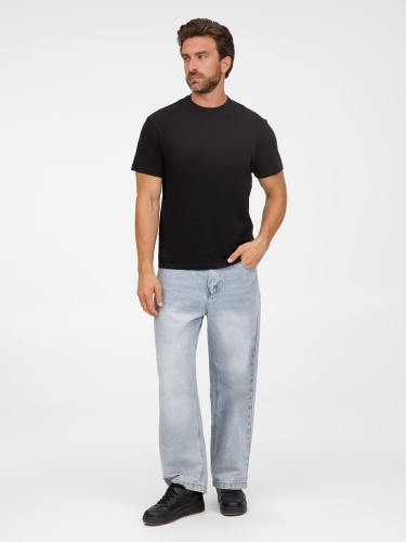 Футболка унисекс Legend, черная фото 3