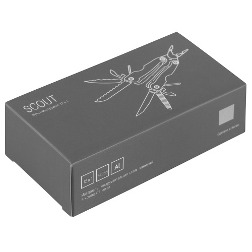 Мультитул Scout, серебристый фото 7