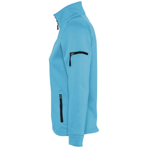 Куртка флисовая женская New Look Women 250, бирюзовая фото 4 Куртка флисовая женская New Look Women 250, бирюзовая фото 4