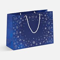 Пакет Snowlace, синий