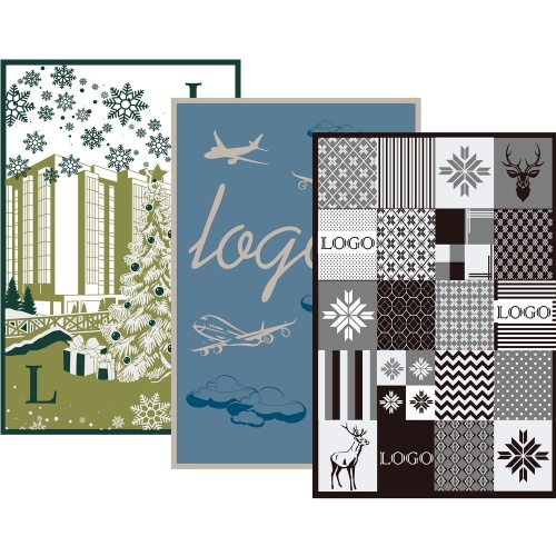 Плед на заказ Tricksy Net, 3 цвета, М, полушерсть Плед на заказ Tricksy Net, 3 цвета, М, полушерсть