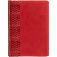 Ежедневник Brand, недатированный, красный
