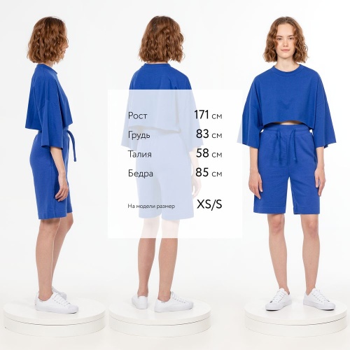 Шорты J3, синие фото 4 Шорты J3, синие фото 4