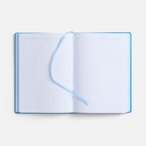 Ежедневник Peel, недатированный, голубой фото 4 Ежедневник Peel, недатированный, голубой фото 4