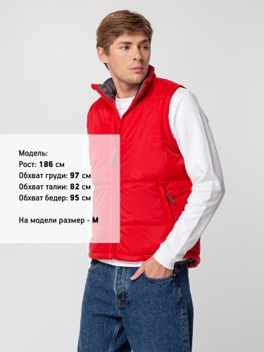 Жилет Warm красный фото 4 Жилет Warm красный фото 4