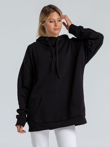 Худи оверсайз «Чистая соль», черное фото 8 Худи оверсайз «Чистая соль», черное фото 8