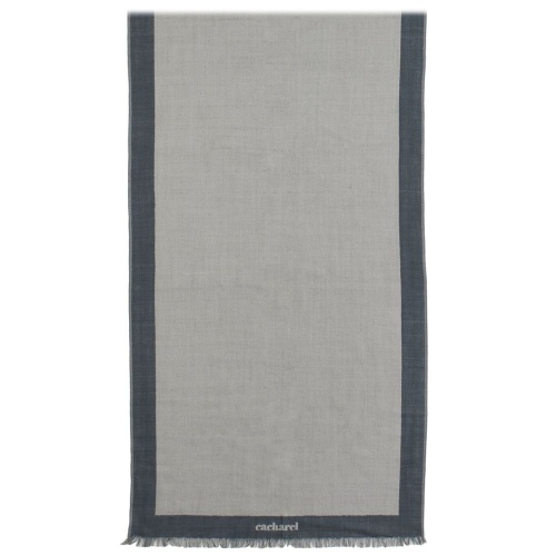 Шарф Bird, серо-синий фото 3