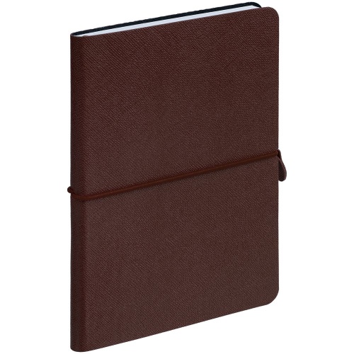 Блокнот Saffian Mini, коричневый фото 3