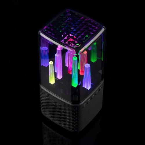 Беспроводная колонка с подсветкой citySound, черная фото 11