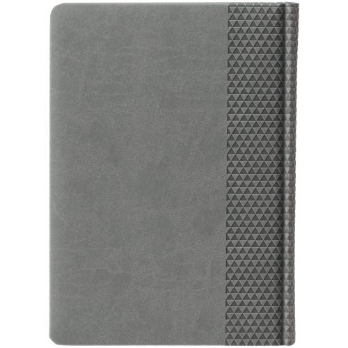 Ежедневник Brand, недатированный, серый фото 4