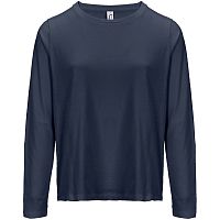 Футболка с длинным рукавом женская Monarch Women, темно-синяя (navy)