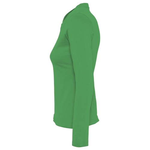 Футболка женская с длинным рукавом Majestic 150, ярко-зеленая фото 4 Футболка женская с длинным рукавом Majestic 150, ярко-зеленая фото 4