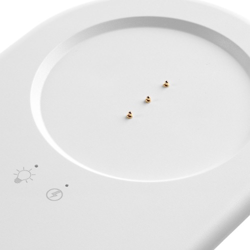 Ночник с функцией беспроводной зарядки moonRay, белый фото 7 Ночник с функцией беспроводной зарядки moonRay, белый фото 7