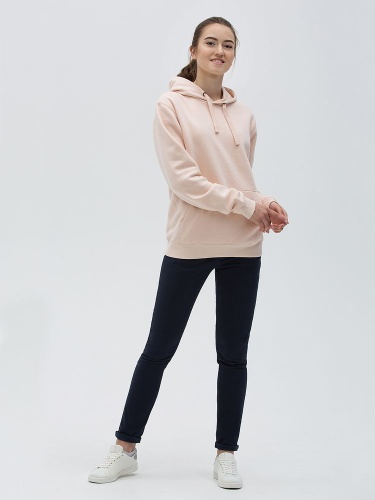Толстовка унисекс Spencer, розовая фото 7 Толстовка унисекс Spencer, розовая фото 7