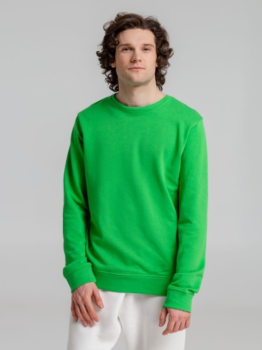 Свитшот унисекс BNC Inspire (Organic), зеленый фото 6