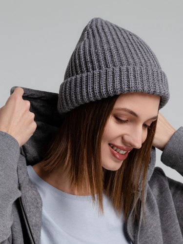 Шапка Nordkapp, серая фото 6 Шапка Nordkapp, серая фото 6