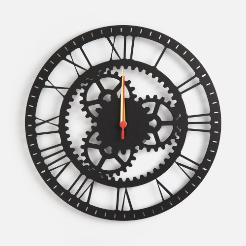 Часы «Ход времени», черные фото 2 Часы «Ход времени», черные фото 2