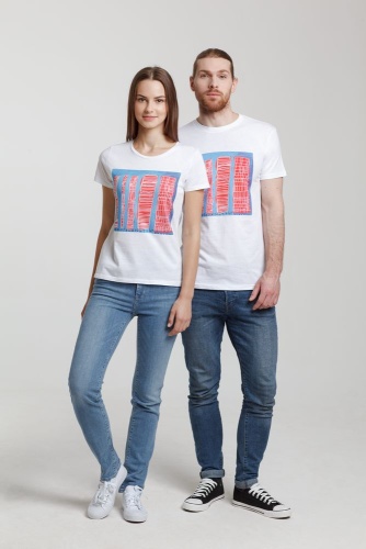 Футболка женская «Небоскребы», белая фото 7