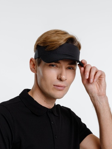 Козырек Grand Slam, черный фото 3 Козырек Grand Slam, черный фото 3